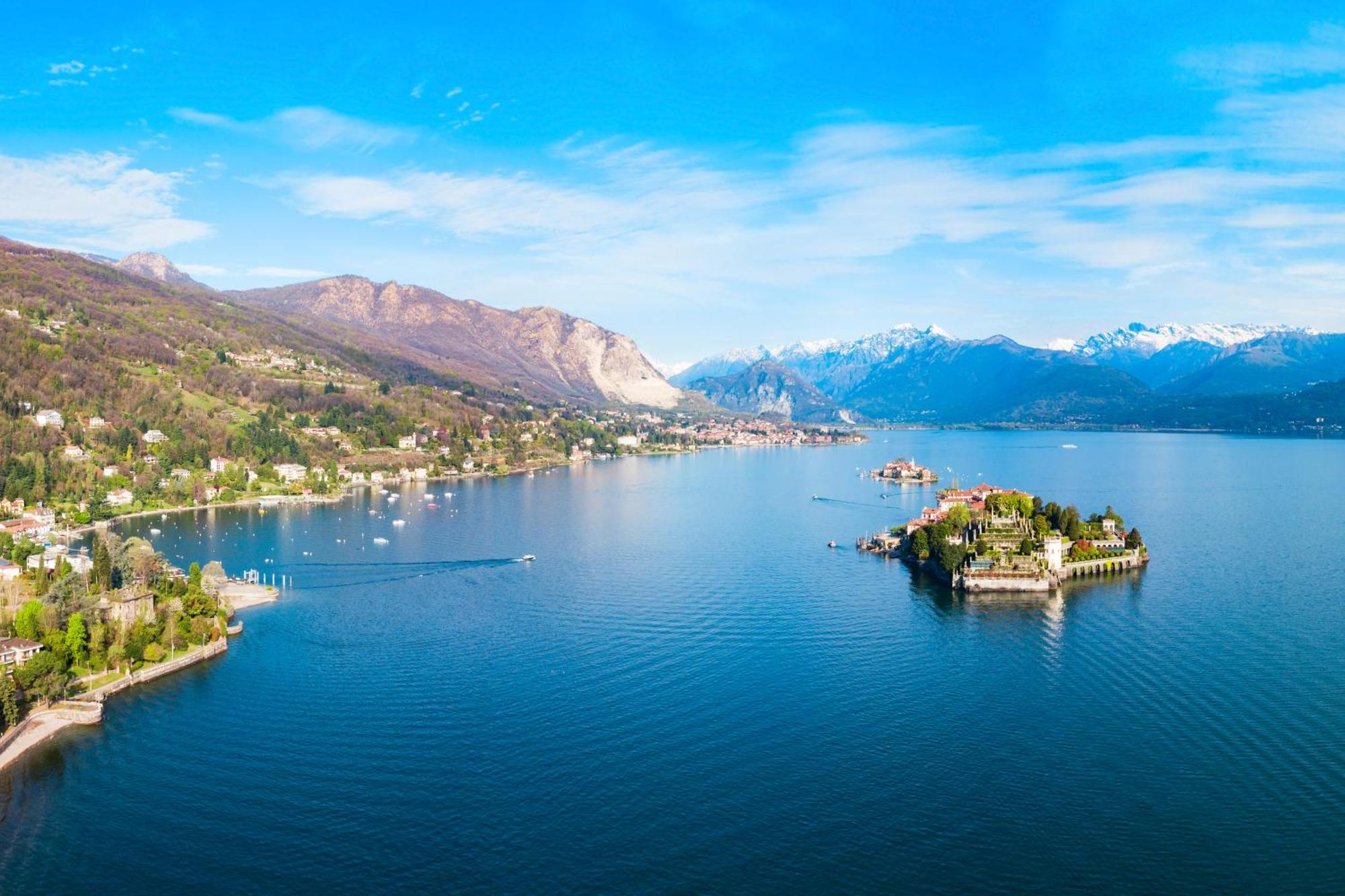 La Luna Nel Lago Lake View Garden - Happy Rentals Ispra Extérieur photo